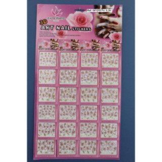 041262 : PEGATINAS DE UÑAS 24/U