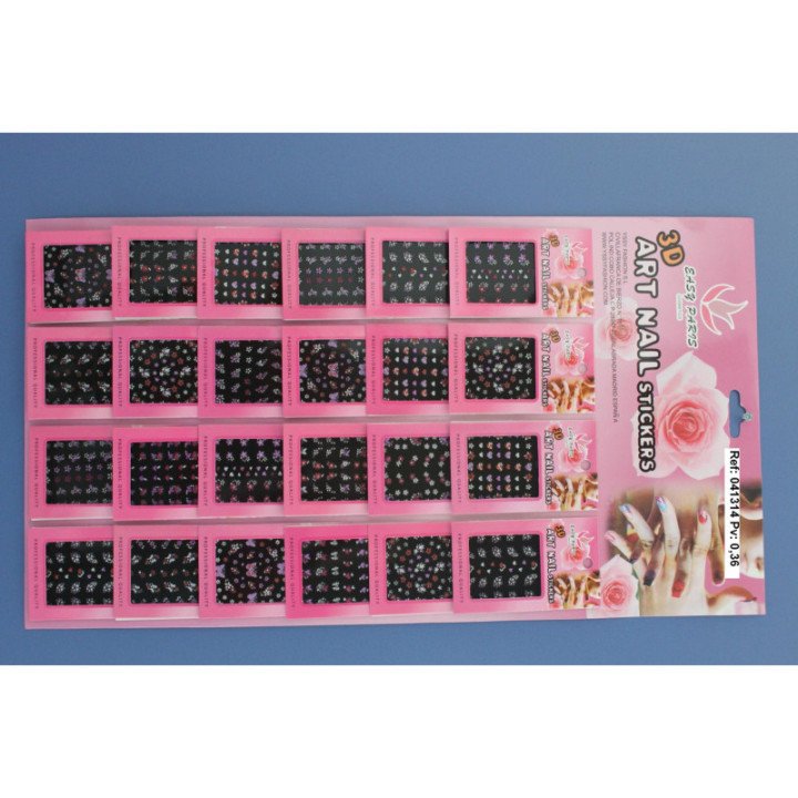 041314 : PEGATINAS DE UÑAS 24/U