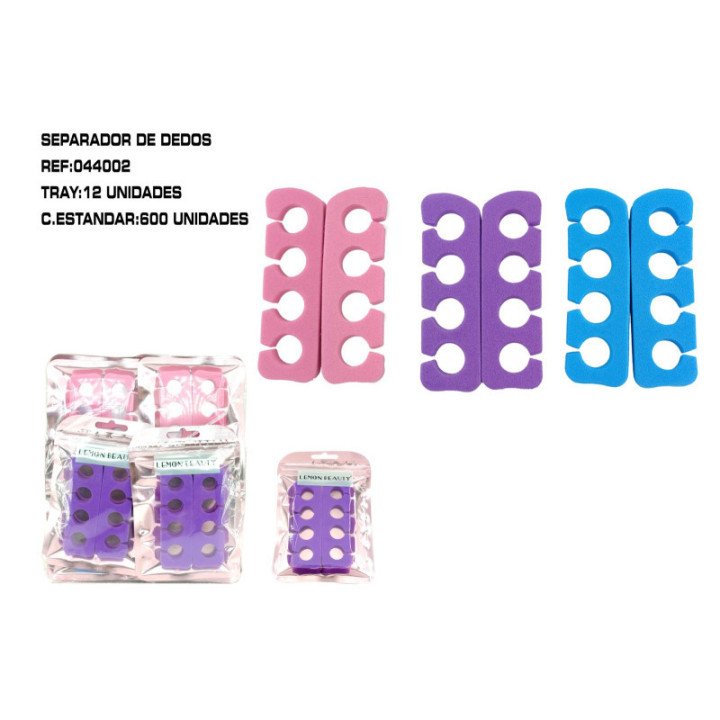 044002 : SEPARADOR DE DEDOS 12/U 600/C