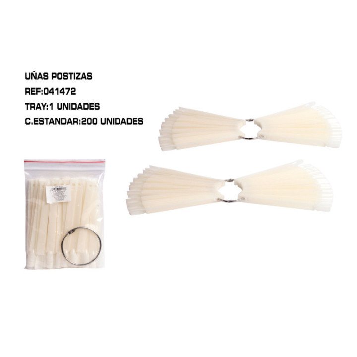 041472 : EXIBIDOR DE UÑAS 50 COLORES 1/U 200/C