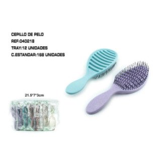 040218 : CEPILLO ANTIENREDOS 21.5*7*3CM 168/U