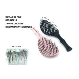 040219 : CEPILLO ANTIENREDOS 22*7*3.6CM 144/U