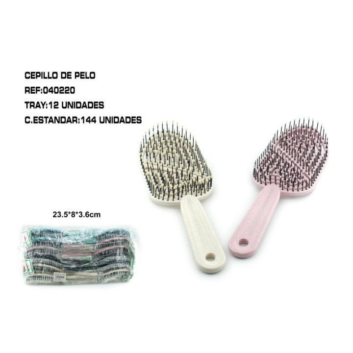 040220 : CEPILLO ANTIENREDOS 23.5*8*3.6CM 144/U