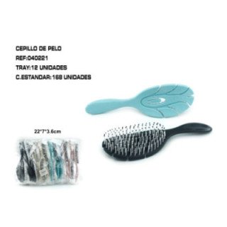 040221 : CEPILLO ANTIENREDOS 22*7*3.6CM 168/U