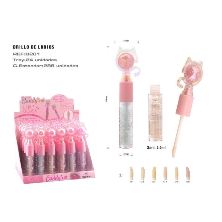 B201-01 : BRILLO DE LABIOS HIDRATANTE 288/C