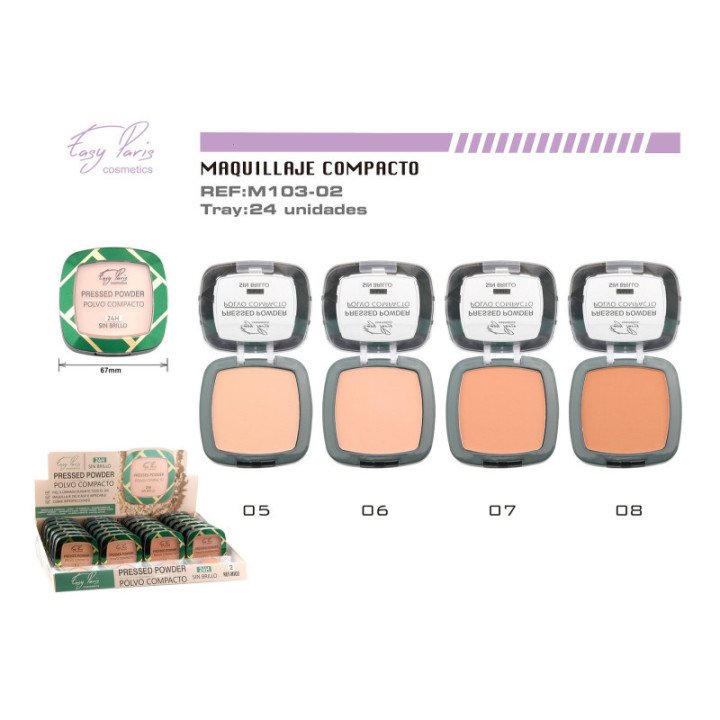 M103-02 : POLVO COMPACTO 24H 288/C