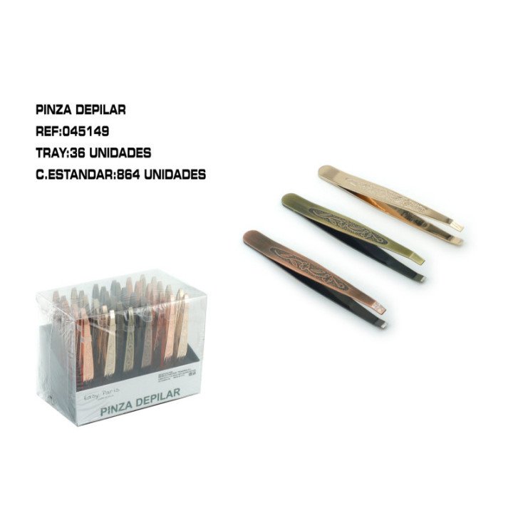 045149 : EXP. PINZA DEPILAR 36/U 864/C