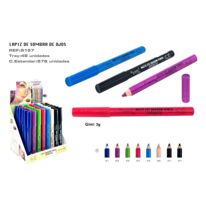 S157-01 : EXP.LAPIZ S.DE OJOS 48/U 576/C
