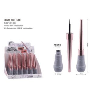 E160-01 : EYELINER LIQ.NEGRO 288/C