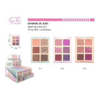 S143-01 : S.DE OJOS 6 COLORS 288/U