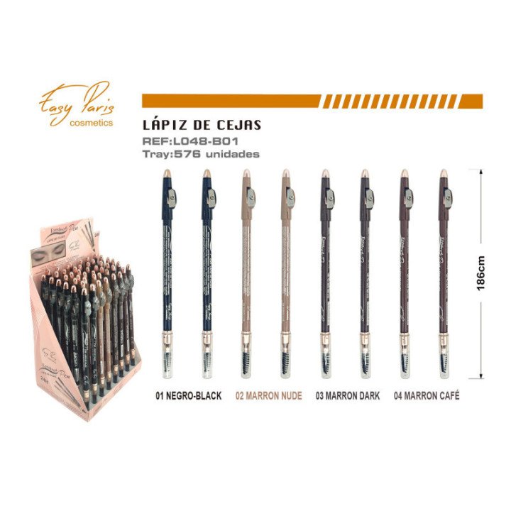 L048-B01 : EXP.LAPIZ DE CEJAS 48/U 576/C
