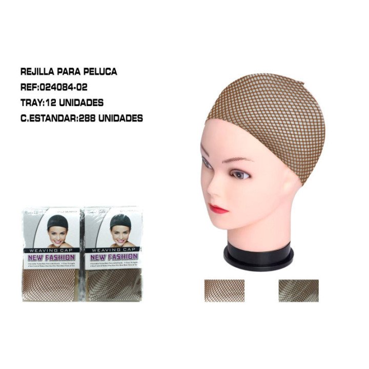 024084-02 : REDECILLA 2 MARRONES CUBRE CABELLO 288/C