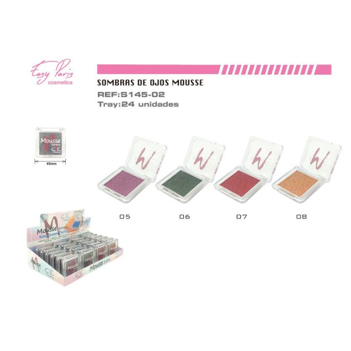 S145-02 : S.DE OJOS MOUSSE 24/U 288/C