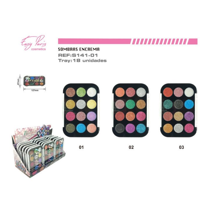 S141-01 : S.CREMA GLITTER 216/C