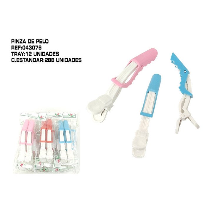 043076 : PINZA COCODRILO 2U 12/B 288/C