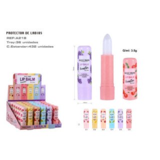 A218-01 : PROTECTOR LABIAL AROMA FRUTAS 36/B 432/C