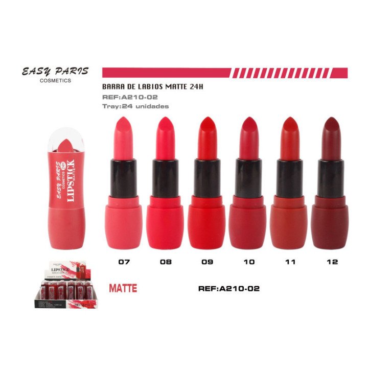 A210-02 : LIPSTICK MATTE 24 H 24/U 288/C
