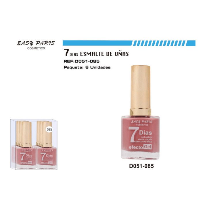 D051-085 : LACA DE UÑAS 9 DIAS 6/U 144/U