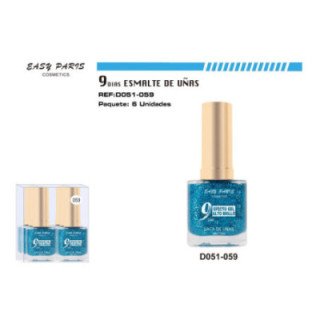 D051-059 : LACA DE UÑAS 9 DIAS 6/U 144/U