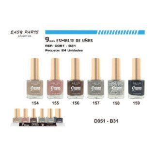 D051-B31 : LACA DE UÑAS 9 DIAS 24/U 288/U