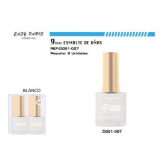 D051-007 : LACA DE UÑAS 9 DIAS BLANC 144/U