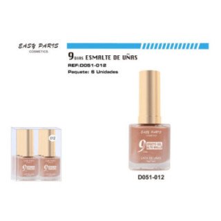 D051-012 : LACA DE UÑAS 9 DIAS NUDE SUAVE 144/U