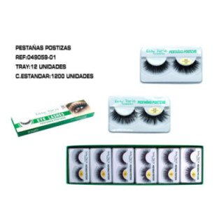049059-01 : PESTAÑA POSTIZAS 3D 1200/C