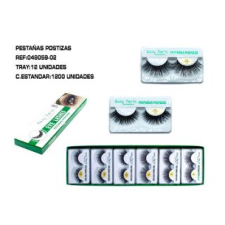 049059-02 : PESTAÑA POSTIZAS 3D 1200/C