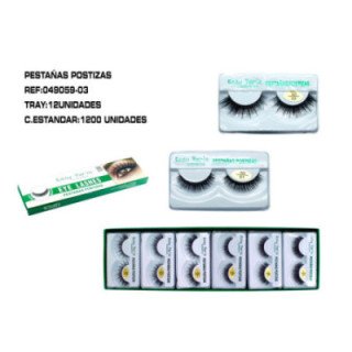 049059-03 : PESTAÑA POSTIZAS 3D 1200/C