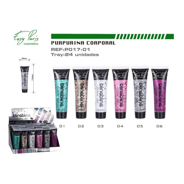P017-01 : GLITTER GEL 288/U