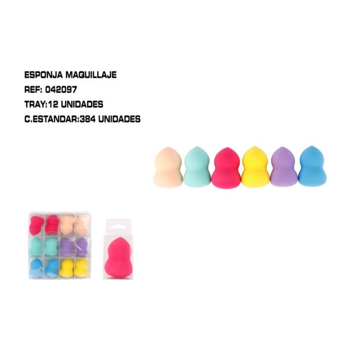042097 : ESPONJA PARA MAQUILLAR 384/C