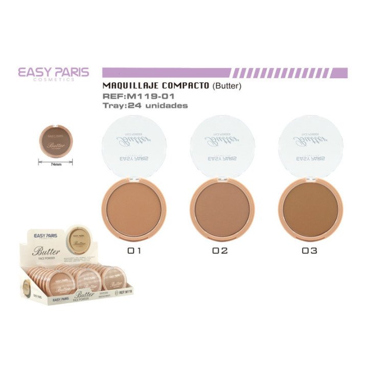 M119-01 : MAQ.COMPACTO BUTTER  288/U