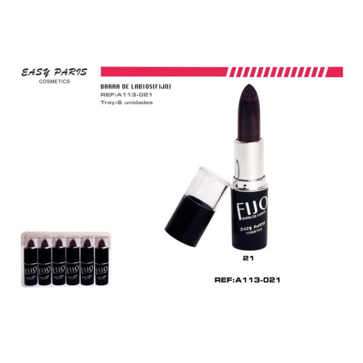 A113-21 : BARRA DE LABIOS FIJO 6/U 432/U