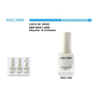 D041-002 : LACA DE UÑAS BLANCO 144/U