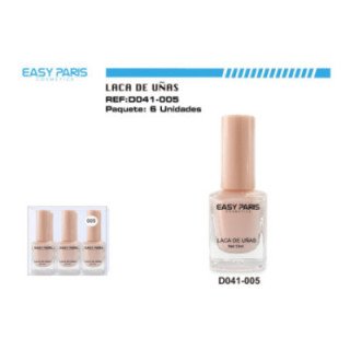 D041-005 : LACA DE UÑAS ROSA SUAVE 144/U