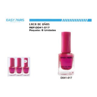 D041-017 : LACA DE UÑAS ROSA 144/U