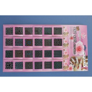 041126 : PEGATINA DE UÑAS 24/U