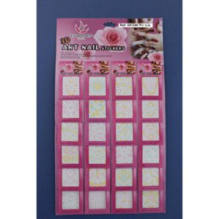 041240 : PEGATINAS DE UÑAS 24/U
