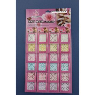 041244 : PEGATINAS DE UÑAS 24/U