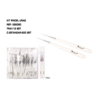 082080 : JGO.3 PINCELES 12/U 600/C