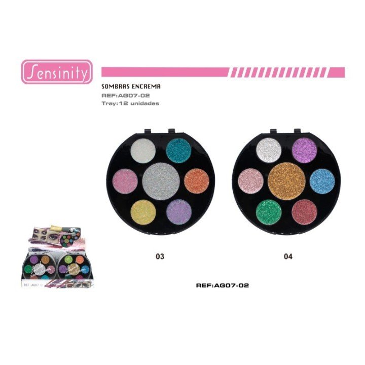 AG07-02 : S.CREMA GLITTER 12/U 144/C