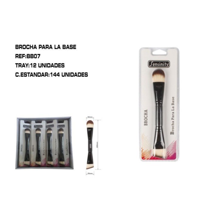 BB07 : DOBLE BROCHA PARA BASE 12/U 144/U
